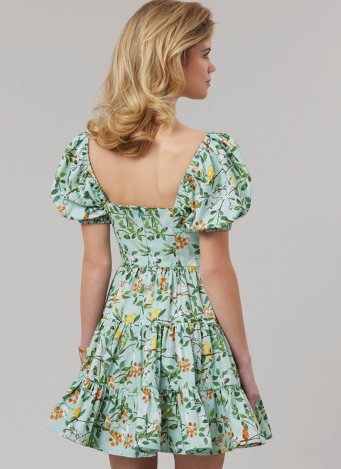 McCall's M8575 | McCall's Sewing Pattern Misses' Dress with Sleeve and Length Variations