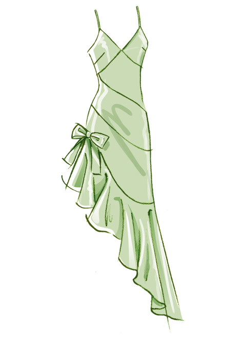 McCall's M8582 | McCall's Sewing Pattern Misses' Dress in Two Lengths