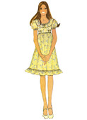 McCall's M8594 | McCall's Sewing Pattern 1970s Misses' Dress by Laura Ashley