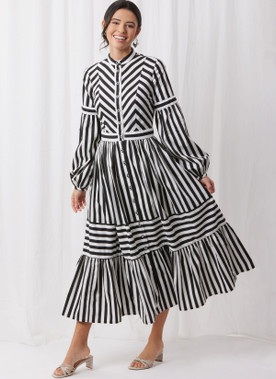 Simplicity S3098 | Simplicity Sewing Pattern Misses' Dress with Sleeve and Length Variations