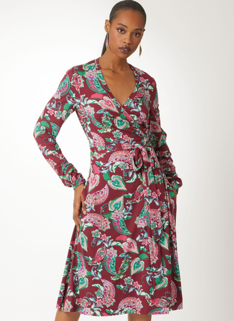 Vogue Patterns V2081 | Misses' Wrap Dress by Diane Von Furstenberg
