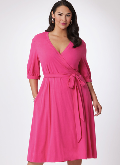 Vogue Patterns V2081 | Misses' Wrap Dress by Diane Von Furstenberg