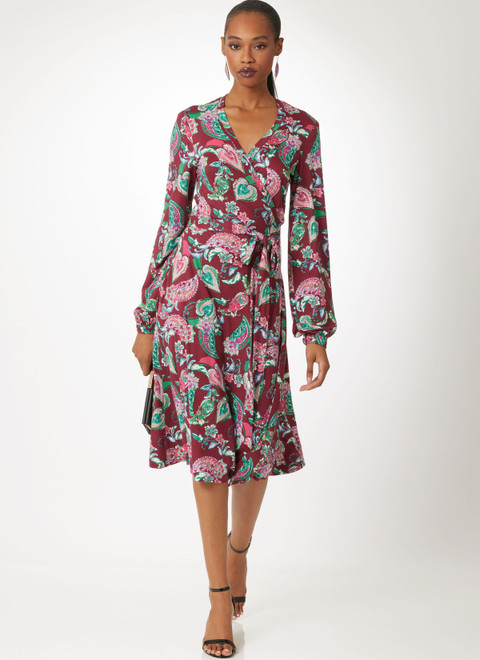 Vogue Patterns V2081 | Misses' Wrap Dress by Diane Von Furstenberg
