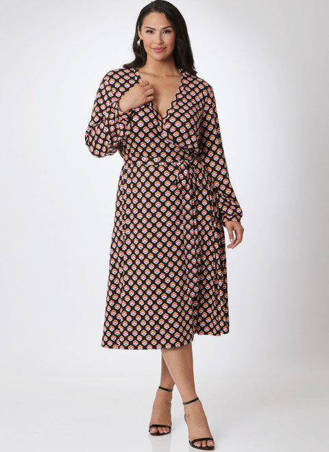 Vogue Patterns V2081 | Misses' Wrap Dress by Diane Von Furstenberg