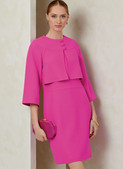 Vogue Patterns V2085 | Vogue Patterns Misses' and Miss Petite Dress and Jacket by Tom And Linda Platt