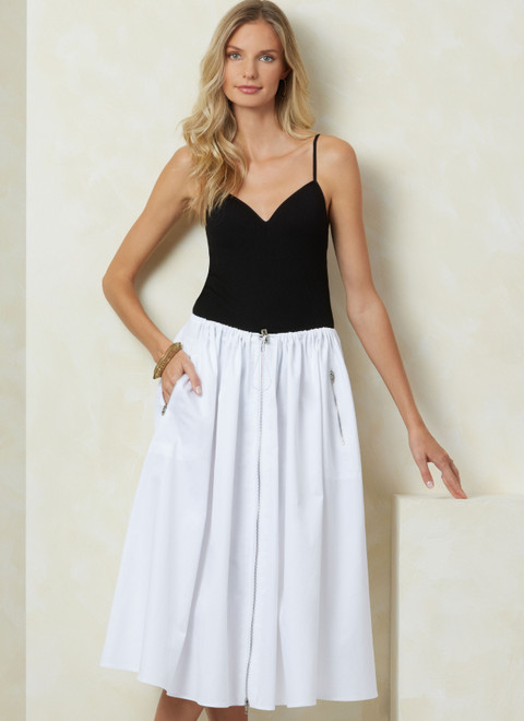 Vogue Patterns V2095 | Vogue Patterns Misses' Skirt in Two Lengths