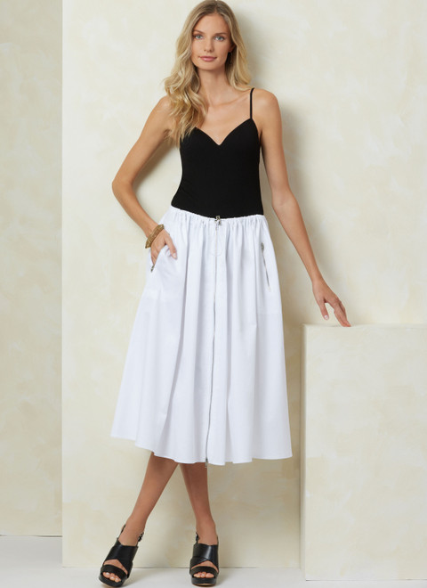 Vogue Patterns V2095 | Vogue Patterns Misses' Skirt in Two Lengths