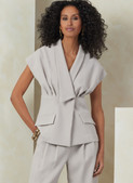 Vogue Patterns V2097 | Vogue Patterns Misses' Top, Skirt and Pants