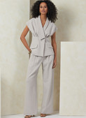 Vogue Patterns V2097 | Vogue Patterns Misses' Top, Skirt and Pants