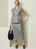 Vogue Patterns V2097 | Vogue Patterns Misses' Top, Skirt and Pants